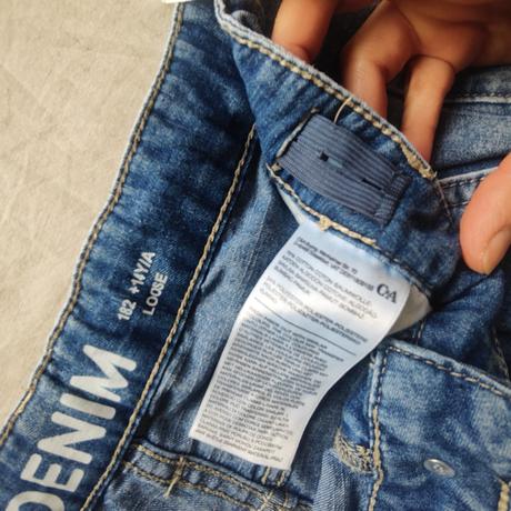 Chlapecké klučičí loose rifle jeans vel 182 c&a, c&a,182