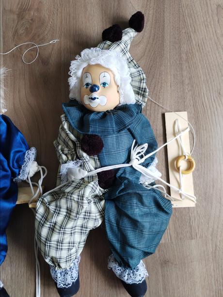 On + ona originální dekorace klauni, 