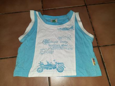 Klučičí tílko autíčka vel. 62 - 68, frog,62