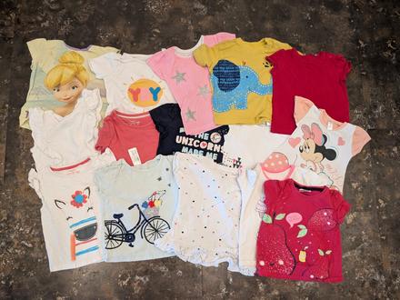 Trička s kr pro dítě o výšce 80 - 84 cm, f&f,86