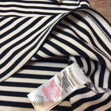 Krásné proužkované šaty, primark,104