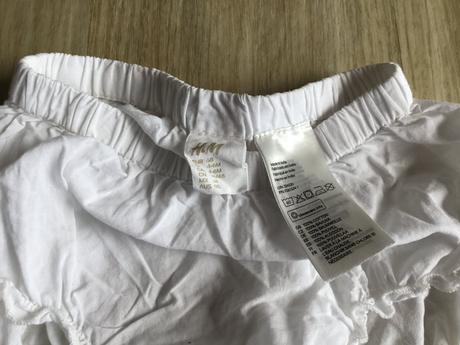 Kalhotky na plenku pod šatičky, h&m,68