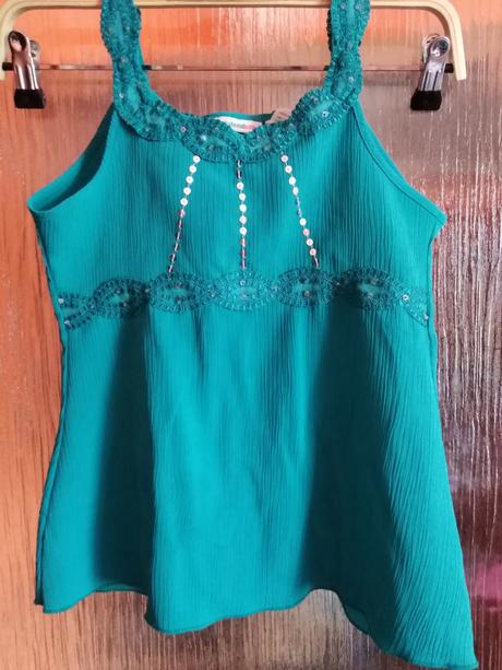 Halenka bez rukávů, 128