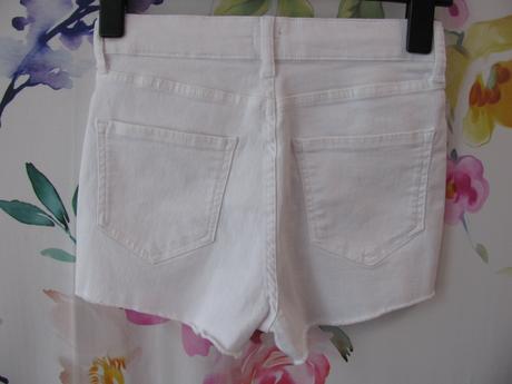 Krásné bílé, strečové kraťasy, river island,34