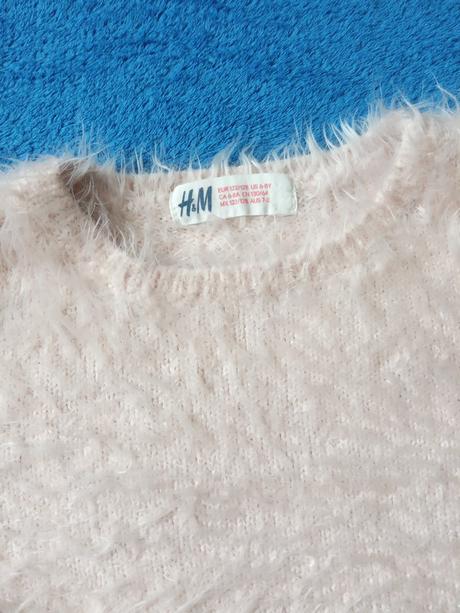 Svetřík holka 6-8let, h&m,122