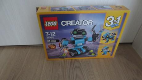 Lego creator 31062 průkumný robot 3v1,
