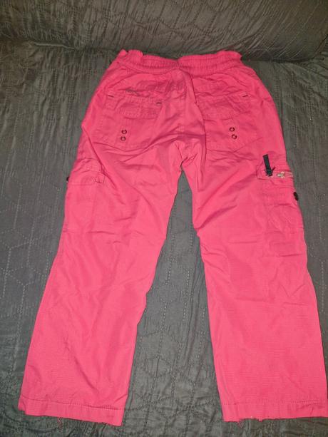 Růžové zateplené kalhoty zn. success vel. 104, success,104