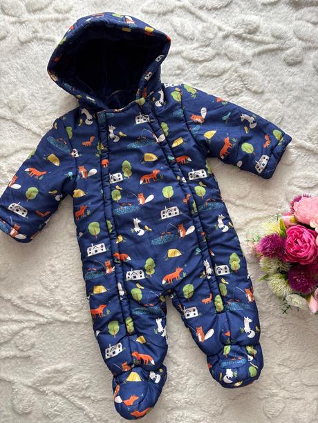 Kombinéza zimní krásná - v.3/6 měs., john lewis baby,68