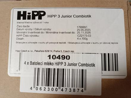 Hipp 3 junior combiotik, 