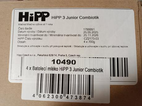 Hipp 3 junior combiotik, 
