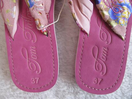 Dámská, dívčí plážová obuv, žabky tom taylor, tom tailor,37