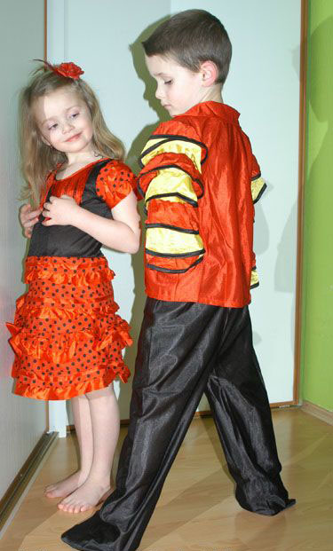 Karnevalový kostým španělský tanečník, 