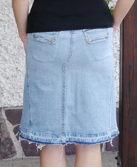 Sukne svetle modra dzinova mango, mango,34