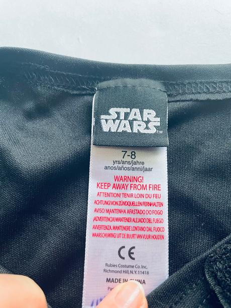 An7/ kostým star wars - v.7/8 let,