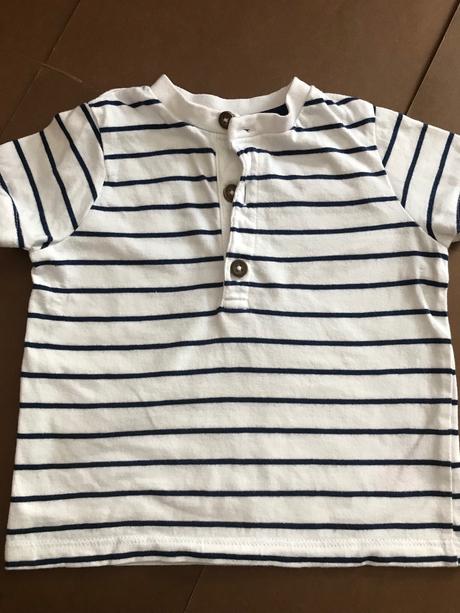 Triko modro bílé - v.9/12 měs., f&f,80