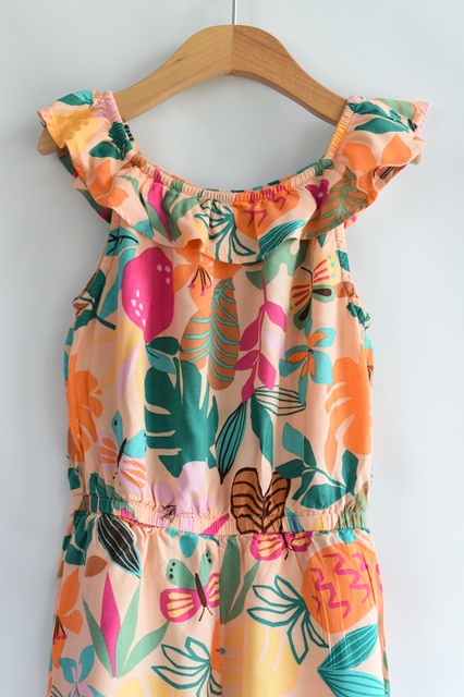 Letní overal vel. 7 - 8 let, h&m,128