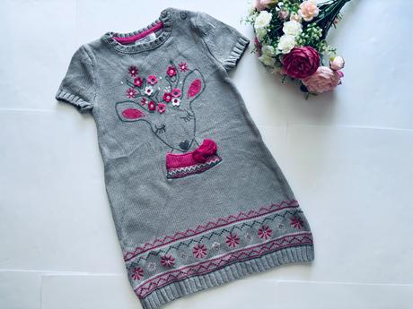 Svetrové šaty - v.4 roky, 104