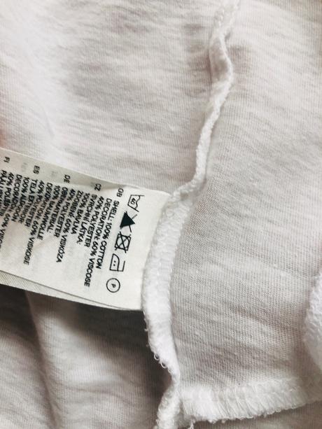 Bila vzdušná vesnička s volavky h&m xs, h&m,xs