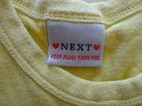 Tílko žluté, vel. 86, next,86