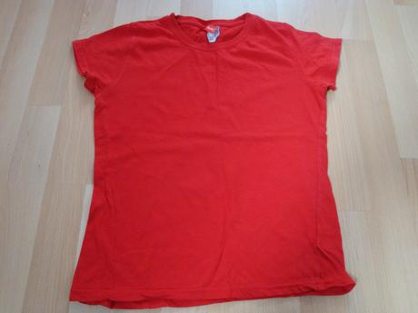 Tričko - červené, vel. 11-12 let, 152