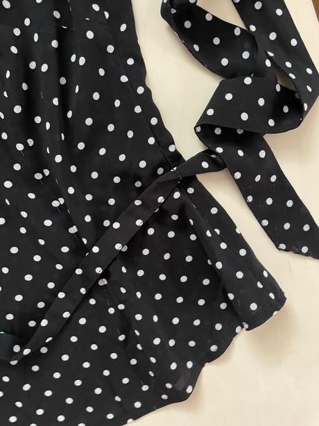 Puntík halenka s límečkem, vel xs, hm, h&m,xs