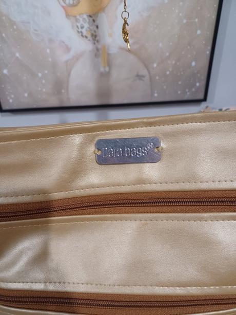 Zlatá kabelka crossbody dara bags, 