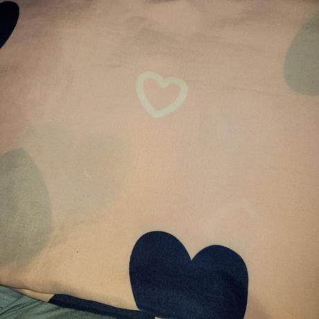 Růžové mikrosaténové povlečení se srdíčky, šířka (cm): 120,délka (cm): 200