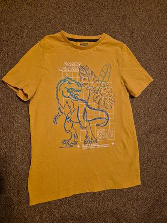 Chlapecké tričko s dinosaurem f&f vel. 140, f&f,140