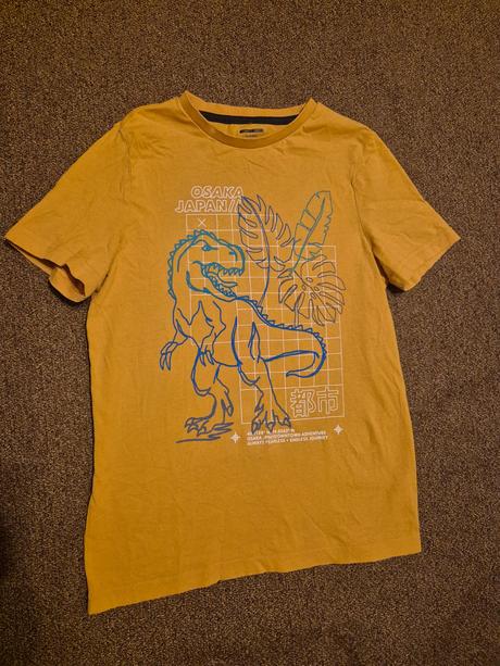 Chlapecké tričko s dinosaurem f&f vel. 140, f&f,140