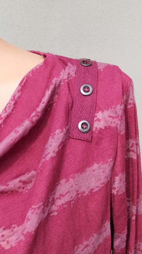 Tričko top s vodou gina - vel.38/40, gina,40