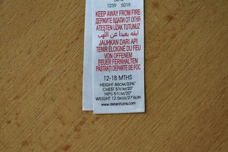 Letní overal vel. 12 - 18 m, debenhams,86