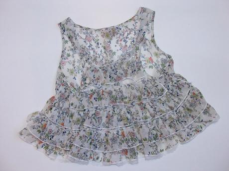 P627 dívčí / dámský top vel. uk 32, river island,188