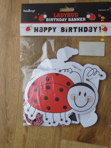 Závěsná dekorace s beruškou, 