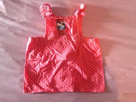 Dívčí šatovka, šaty taťka šmoula vel. 80 - 86, 80