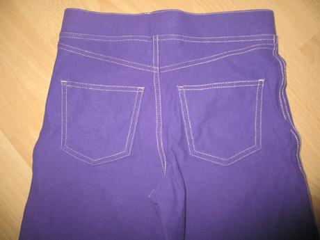 Džegíny - široké nohavice, h&m,146