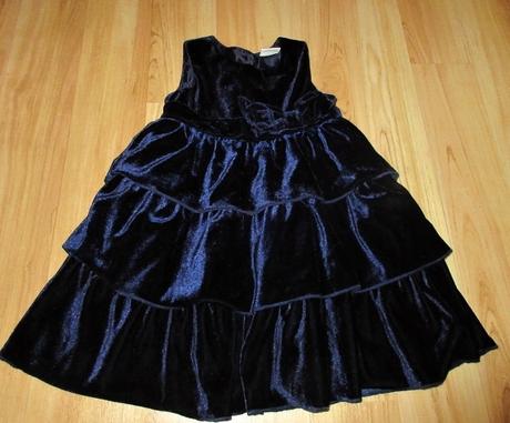 Sametové šaty, ladybird,86