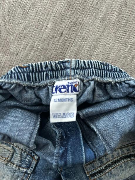 Prodám dětské džínové kraťasy trend velikost 74/80, tulec trend,74