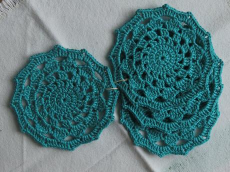 Podšálky zelené - 4 ks, 