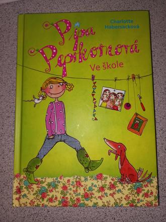 Kniha pipa pepikovna ve skole,