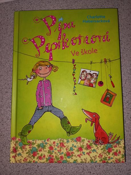 Kniha pipa pepikovna ve skole,