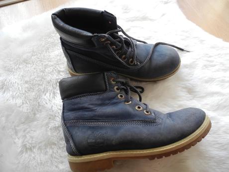 Boty kožené, timberland,36