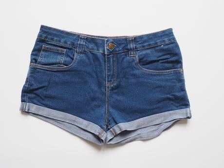 Riflové šortky vel 158, denim co,158