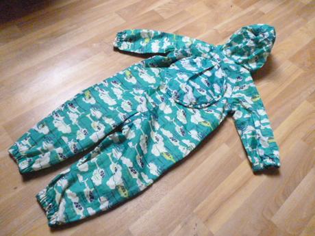 Šustáková kombinéza vel. 2-3 do batůžku, miniclub,98