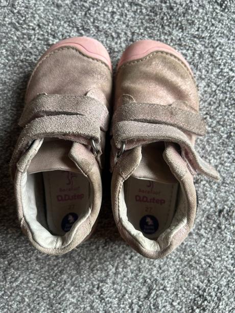 Celoroční d.d. step kožené barefoot 27, d.d.step,27
