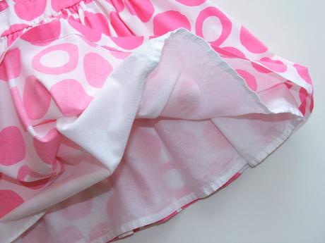 P35 plátěné růžové šaty vel. 74, 74