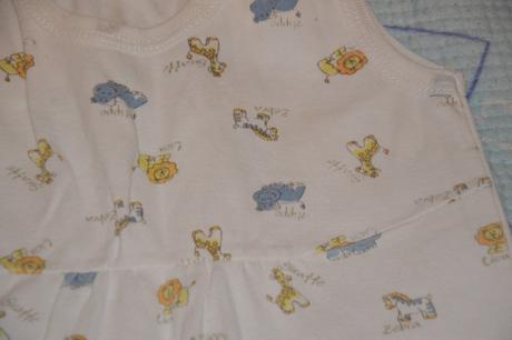 Bavlněné dupačky  se zvířátky ze zoo, 74