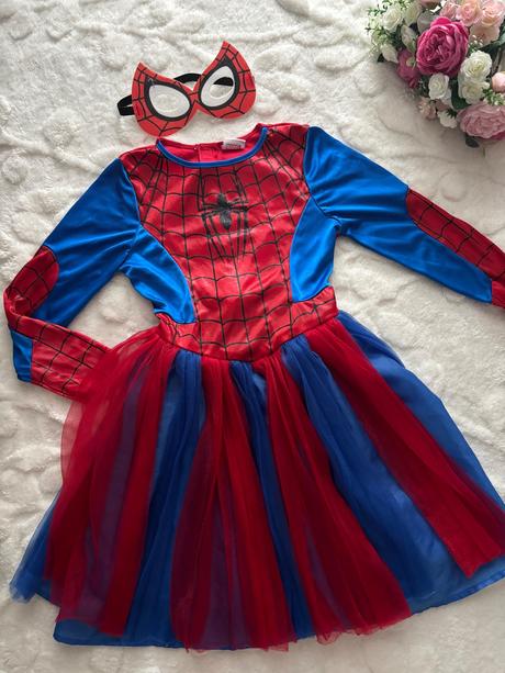An15/ kostým spider girl - v.7/8 let, 