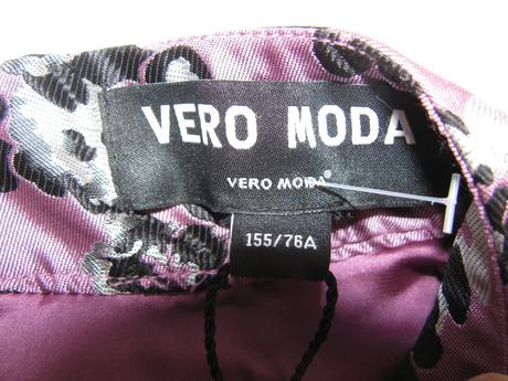 Skvělé fialové saténové šaty vero moda, vero moda,xs
