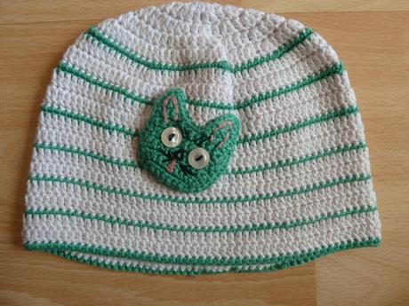 Háčkovaná čepice & čepička 86/92, 86