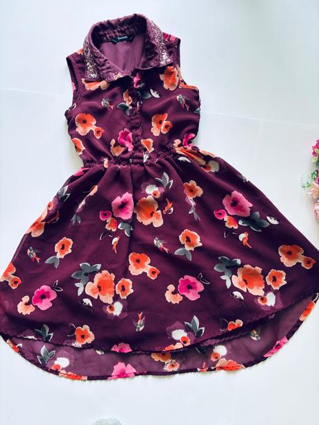 Ob/ šaty společenské - v.7-8 let, george,128